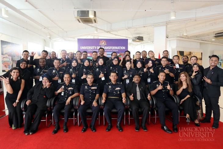 First batch of PDRM officers complete Strategic Social Media training at Limkokwing University_012