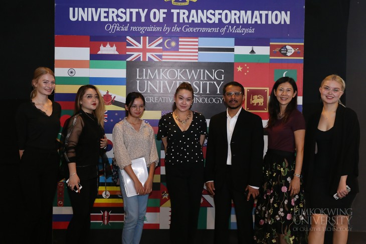 “Limkokwing is the best University for international students”