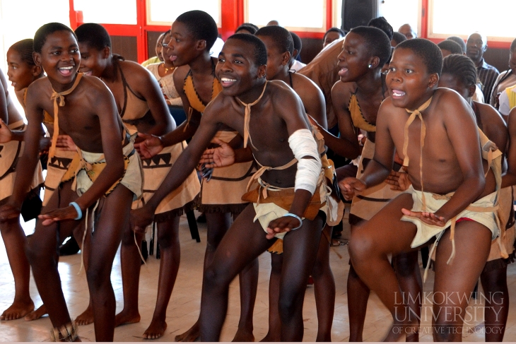 Semane CJSS Traditional Dance Group entertained the crowd