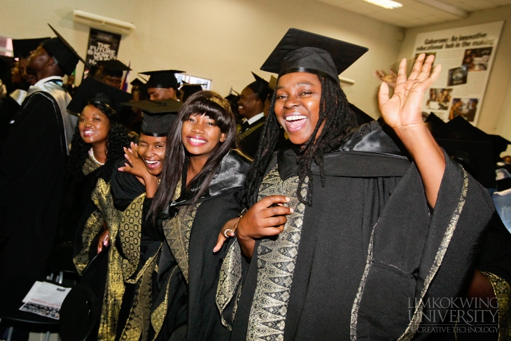 The happy graduates