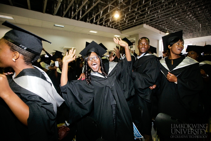 The happy graduates