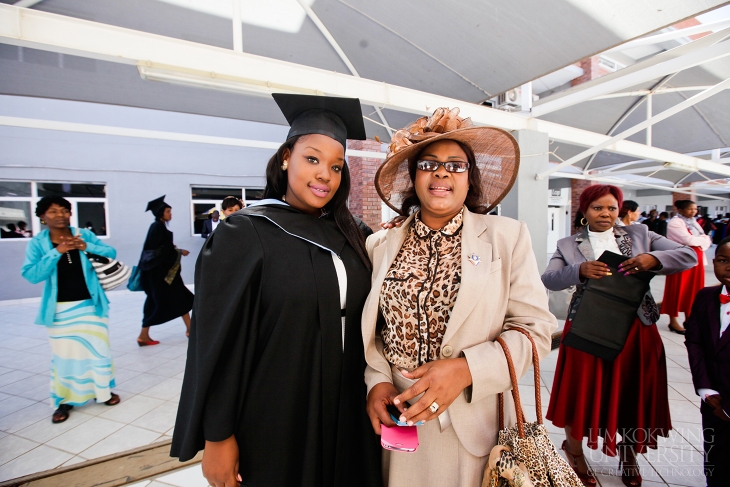 Parents had traveled from all over the country to see their children graduate