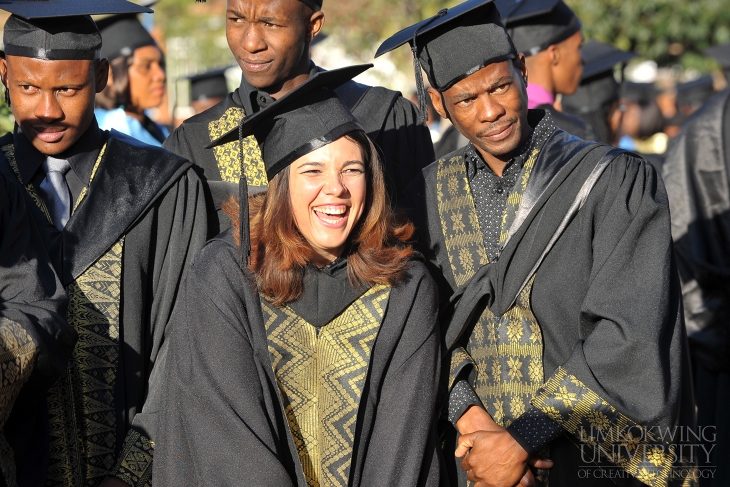 The happy graduates