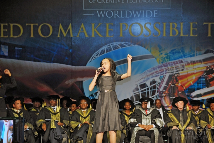 Attendants were entertained by the melodious members of the Limkokwing Choir