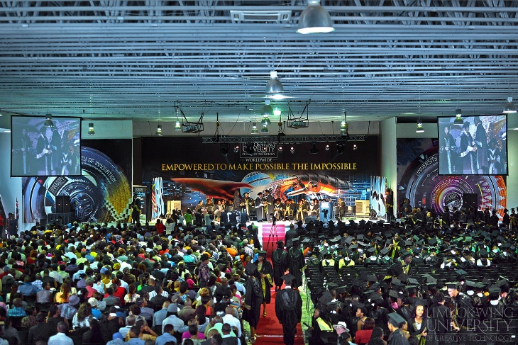 Parents from across the nation had come to see their children graduate