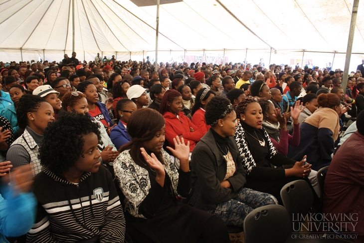 Happy faces of the future leaders of Lesotho