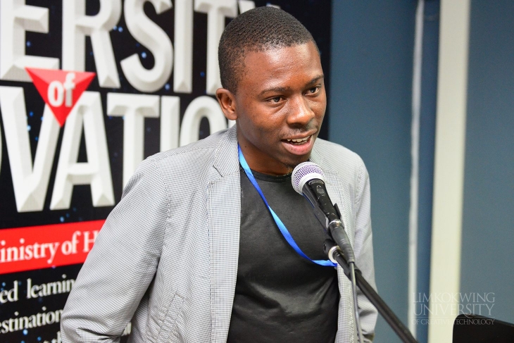 Limkokwing alumnus and Executive Director of Peculiar Productions, Kabo Thakadu