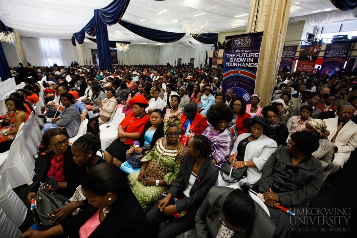 Parents and families had come to see their loved ones graduate