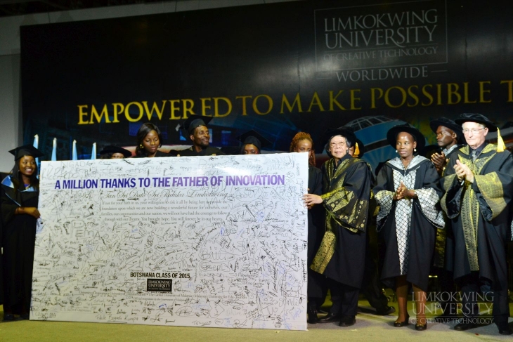 Limkokwing Botswana holds The Future is Now in your Hands graduation ceremony 2015_010