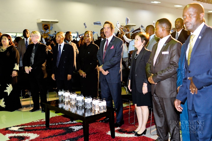 The President of Botswana visits Limkokwing University_006